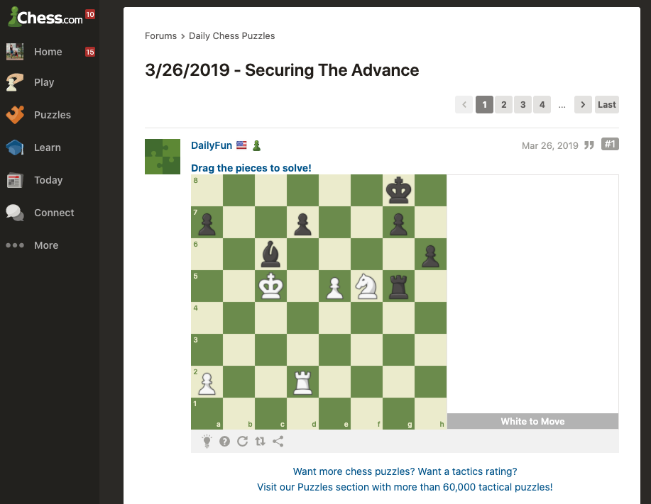 Chessvision.ai on X: I'm @ChessvisionAi a Twitter bot to help you analyze  chess diagrams. To trigger me, reply to any tweet with a chess diagram and  mention me with the scan keyword