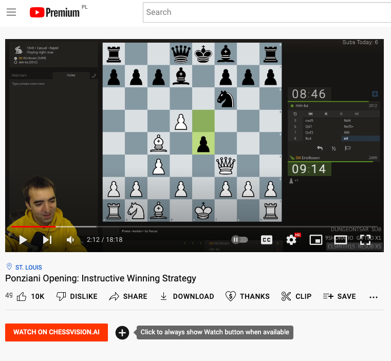 Chessvision.ai extension for Chrome, Firefox, Safari